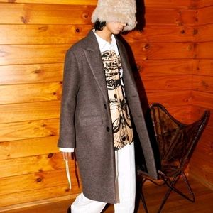 Single Breasted Overcoat