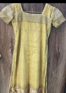 Elegant Yellow Kurta