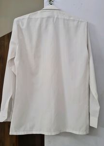 Silkina self designed (striped) Off White Shirt