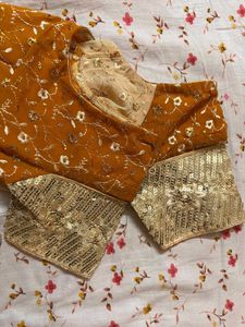 Elegant Embroidered Saree