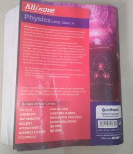 All in One Physics CBSE Class XI (2019-20 Edition)
