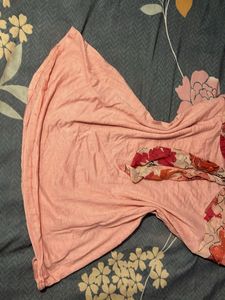 a beautiful pink top