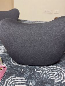 pair of Ergonomic Grey Cushions with memory foam t
