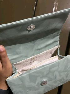 Stylish Light Blue Handbag