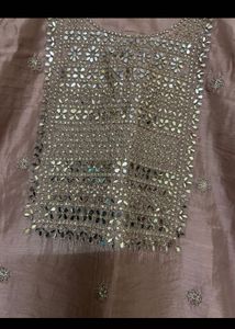 Embellished Silk Kurta