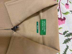 United Colors of Benetton men’s long-sleeve textur