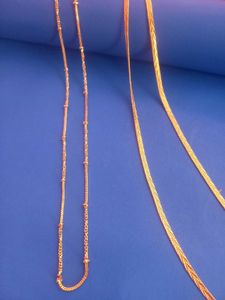 Gold tone Necklaces Set Of 2