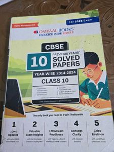 CBSE Class 10 Solved Papers 2014-2024