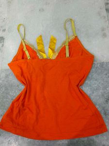 Camisole with Yellow Bow