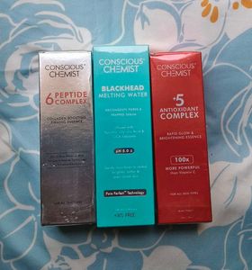 Conscious Chemist Skincare Lot