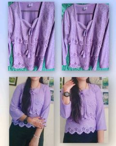Beautiful purple top