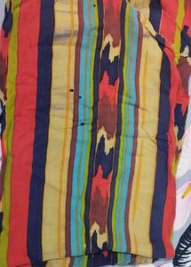 Striped Ethnic Scarf