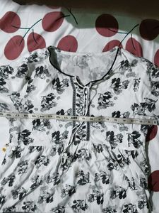 Boho Floral Print Tunic Top