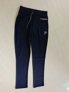 Men's Navy blue sports stretchable track pants