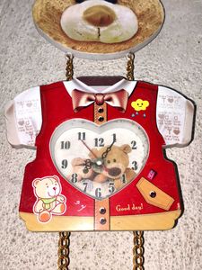Teddy Bear Wall Clock