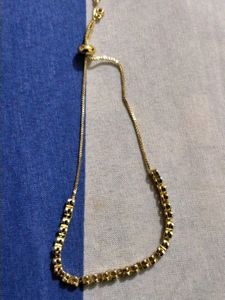 Gold-Tone Adjustable Bracelet
