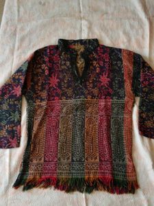 Vibrant Paisley Print Kurta