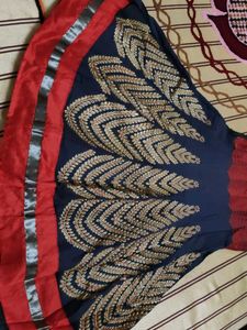 Beautiful embroidered anarkali set