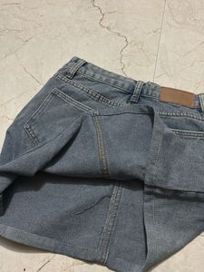 Denim Mini Skirt