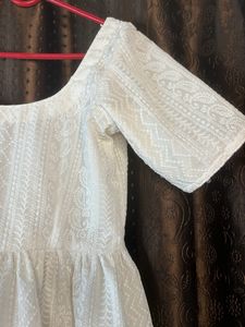 Pure Chikankari Kurti 🤍