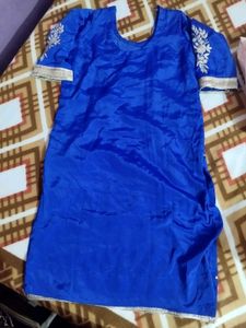 Royal Blue Patiala Salwar Suit