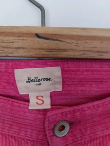 Pink Corduroy Casual Pant (Women)