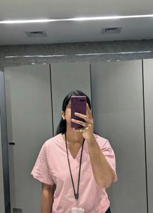 korean Striped V-Neck Top