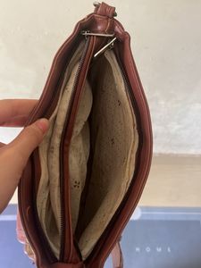 Vintage Burgundy Shoulder Bag