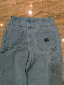 Light Wash Baggy Jeans