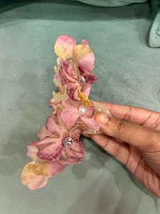 Floral Hair Claw Clip