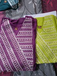 Combo Offer – 2 Stylish Printed Kurtis |