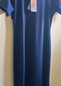 New Navy Blue body Con Dress
