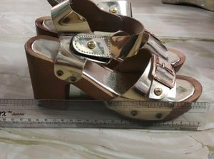 Women Golden Heels
