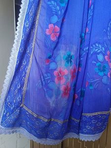 Blue Fancy Dupatta