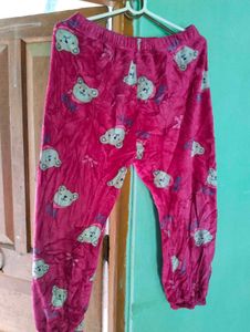 Length 35,Cute Teddy Bear Pajama Pants
