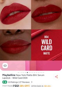 Maybelline serum wild card Matte Lipstick