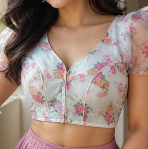Floral Organza Blouse