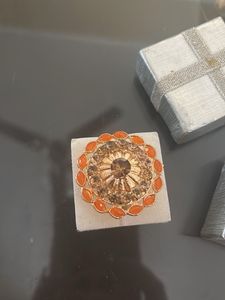 Elegant Statement Adjustable Ring with Gift Box