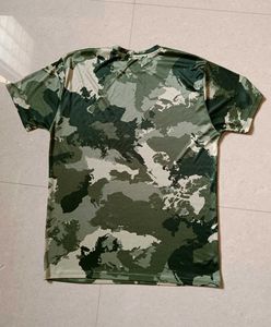 Camouflage Print T-Shirt