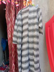 Striped Open Front  shrug