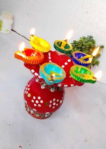 Decorative Diya Stand for Festive Decor