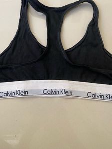 Calvin Klein Black Sports Bra