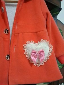 Adorable Orange Kids' Coat