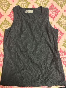 Elegant Lace Sleeveless Top