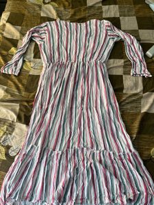 Striped Midi Dress - Casual &amp; Chic