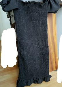BLACK CONSIE MIDDY Dresses