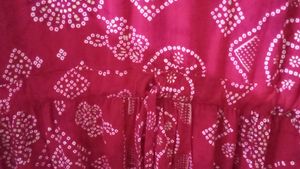 Femvy Anarkali Fit &amp; Flare Tiered Midi Dress