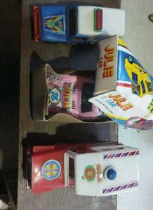Vintage Toy Cars Set