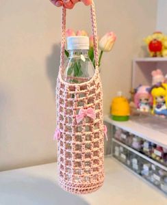 Handmade Crochet Bottle Holder