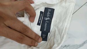 Classic White Polo Ralph Lauren Shirt
